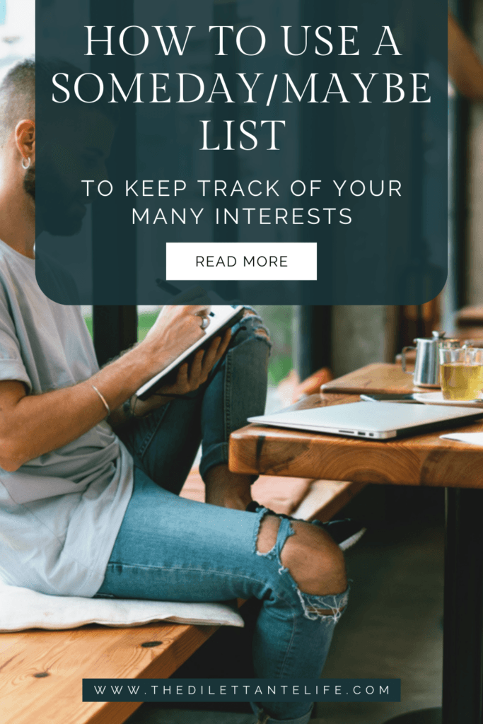 Someday Maybe List Pinterest Pins