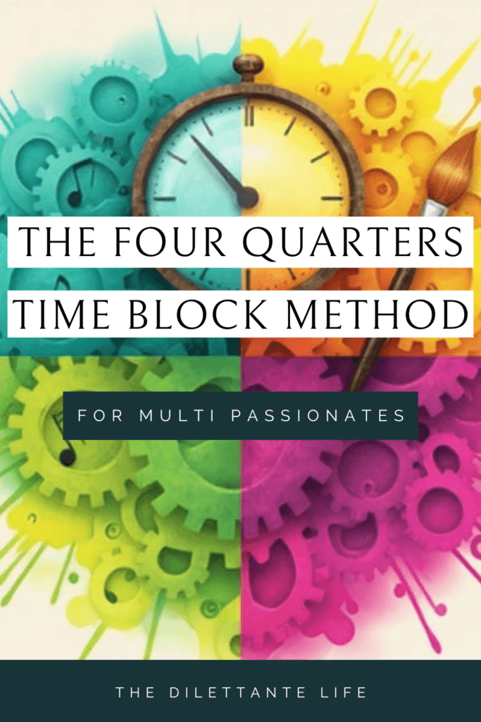 four quarters method dilettante pin
